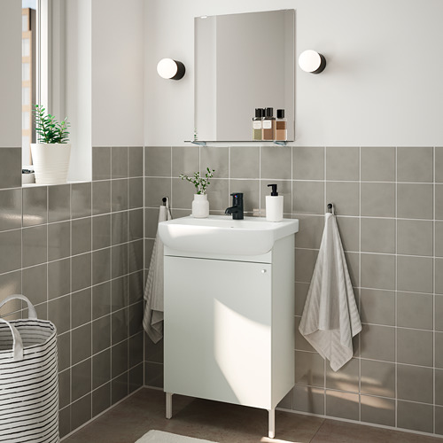 NYSJÖN / BJÖRKÅN, bathroom furniture with Saljen tap. 2 of 4 open dialog