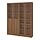 Selecciona variación de color: marrón efecto de nogal, 63 "x11 3/4 "x79 1/2 "