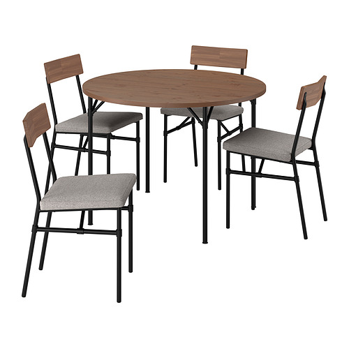 GRÖTÅN, round dining table and 4 chairs. 1 of 8 open dialog