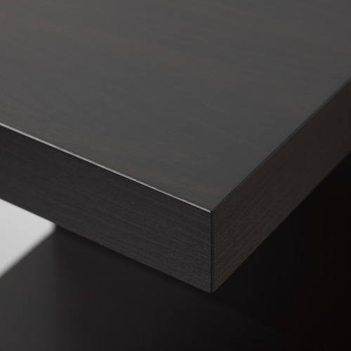 Estante plano bLACK, diseño elegante, acabado moderno, montado en la pared, estilo minimalista.