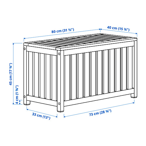 NÄMMARÖ, storage box, indoor/outdoor. 7 of 7 open dialog