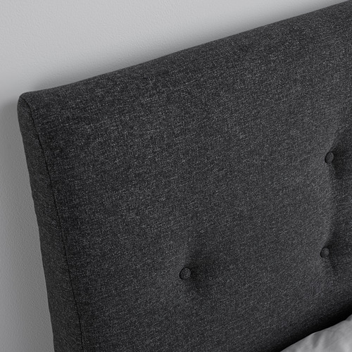 IDANÄS, upholstered King bed. 7 of 11 open dialog