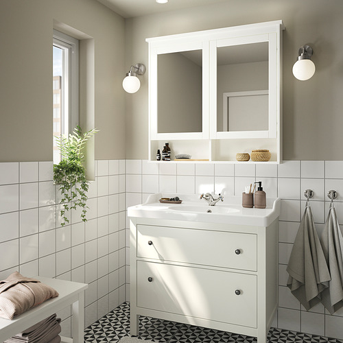 HEMNES, armario lavamanos+cajones. 2 de 4 abrir diálogo