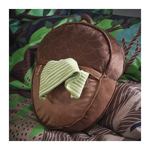 SKOGSDUVA, cushion with pocket. 5 of 6 open dialog