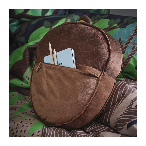 SKOGSDUVA, cushion with pocket. 6 of 6 open dialog