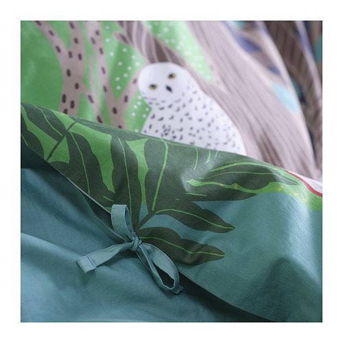 SKOGSDUVA, funda nórdica+funda de almohada. 6 de 7 abrir diálogo