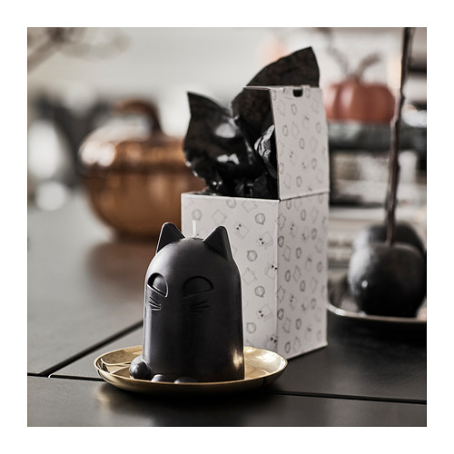 KUSTFYR, unscented pillar candle. 4 of 4 open dialog