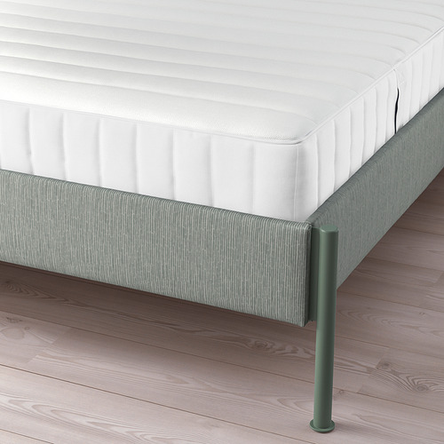 TÄLLÅSEN, upholstered Full bed with mattress. 2 of 16 open dialog