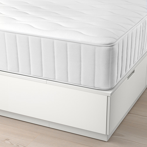 NORDLI, cama Queen con colchón y cabecera. 2 de 16 abrir diálogo