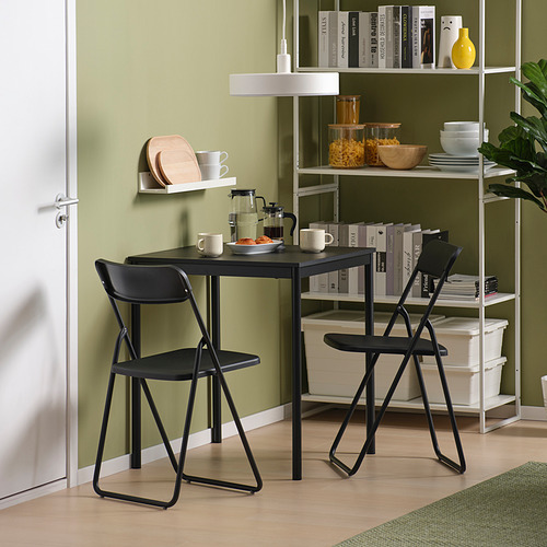 SANDSBERG / VIHALS, table and 2 folding chairs. 5 of 5 open dialog