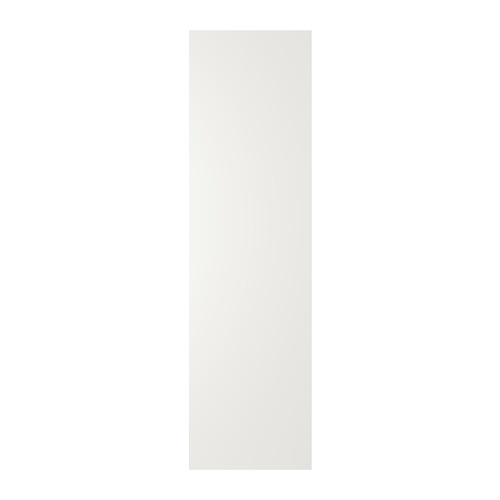STENSUND white cover panel, rectangular, lacquered fiberboard, country style.