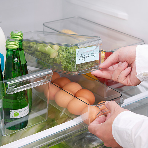 KLIPPKAKTUS, storage box for fridge. 5 of 8 open dialog