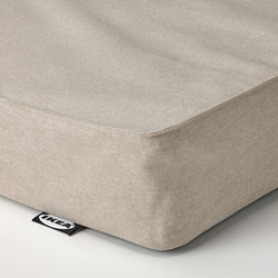 Measurement Illustration - FYRESDAL day-bed with 2 mattresses Twin
