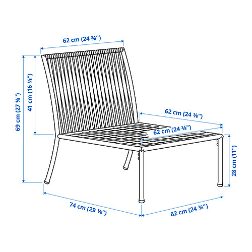 SEGERÖN, módulo de 1 asiento, exterior. 16 de 16 abrir diálogo