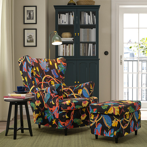 STRANDMON, funda para sillón de orejas. 2 de 6 abrir diálogo
