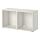 Select colour variation: white, 47 1/4 "x15 3/4 "x25 1/4 "