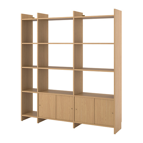 LÅDMAKARE, storage cabinet with sliding doors and 11 shelves. 1 of 8 open dialog