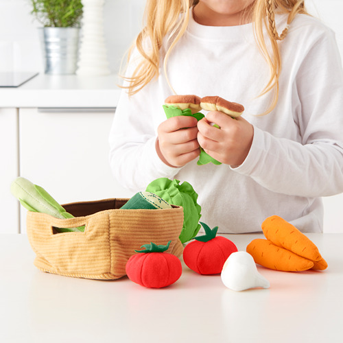 DUKTIG, juego de verduras, 14 piezas. 2 de 4 abrir diálogo