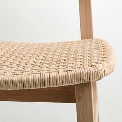 Measurement Illustration - VOXLÖV table and 4 chairs