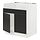 Select colour variation: white/Nickebo matte anthracite