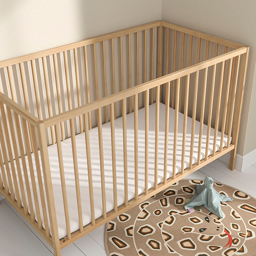 PELLEPLUTT, foam mattress for crib. 2 of 7 open dialog