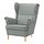 Select colour variation: Sulviken blue/beige