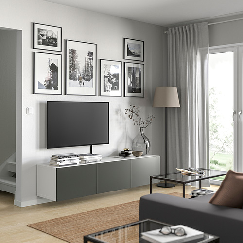 BESTÅ, TV unit with doors. 6 of 7 open dialog