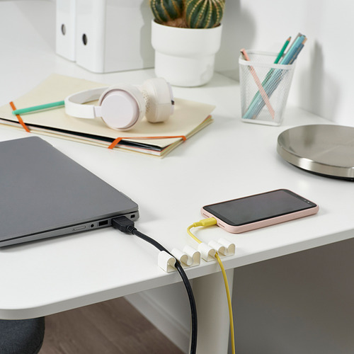 KALKSTUFF, cable holder, set of 3. 3 of 4 open dialog