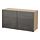 Current variation: KALLVIKEN dark gray/white stained oak effect, 47 1/4 "x16 1/2 "x25 5/8 "