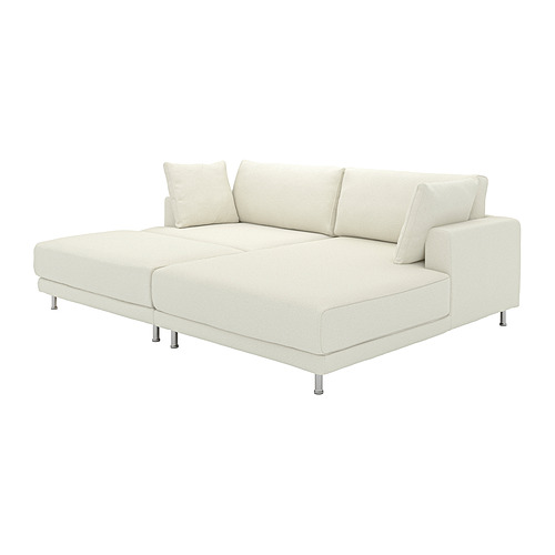 UPPÅKRA, 3 seat sofa with right chaise longue and footstool. 1 of 8 open dialog