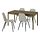Select colour variation: brown stained oak veneer/Tonerud grey black