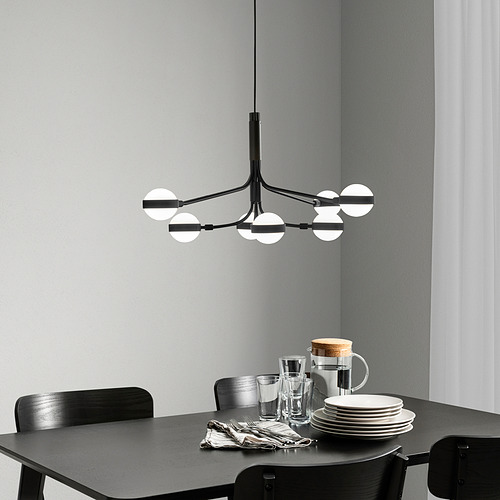 STORSLINGA, candelabro de 8 brazos LED 1100 lm 2700K. 3 de 4 abrir diálogo