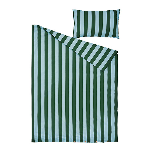 SLÅNHÖSTMAL, duvet cover and pillowcase(s). 2 of 3 open dialog