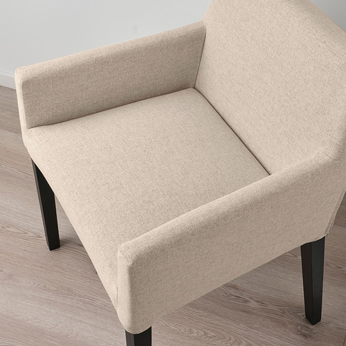 STRANDTORP / MÅRENÄS, extendable dining table and 6 armchairs. 6 of 9 open dialog