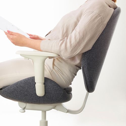 HATTEFJÄLL, silla de trabajo con reposabrazos. 8 de 11 abrir diálogo
