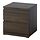 Select colour variation: Dark brown oak effect