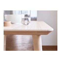 Measurement Illustration - LISABO/VIHALS table and 4 chairs