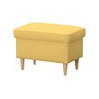 STRANDMON Footstool with storage 