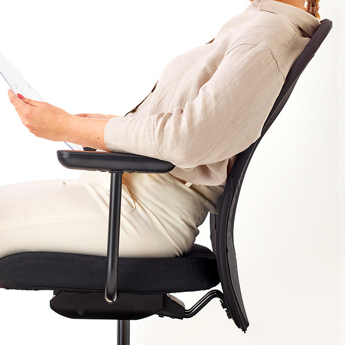 FLINTAN, office chair with armrests. 6 of 9 open dialog