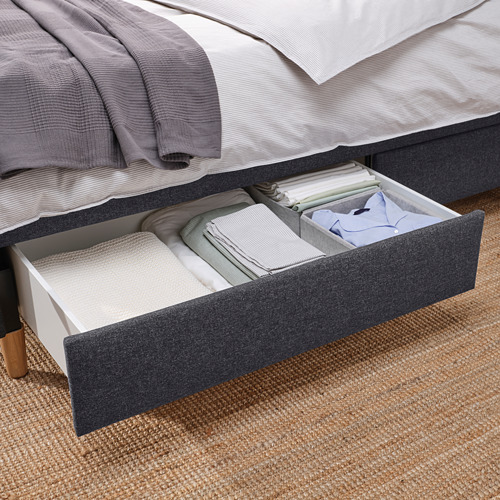 IDANÄS, upholstered King bed. 5 of 11 open dialog