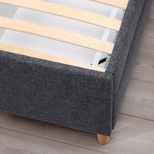 IDANÄS, upholstered King bed. 8 of 11 open dialog