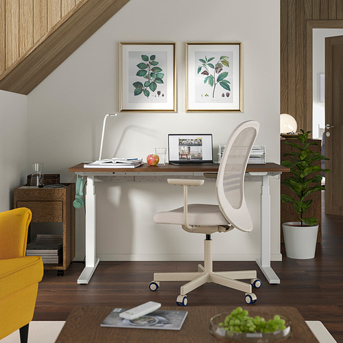 FLINTAN, office chair with armrests. 2 of 9 open dialog