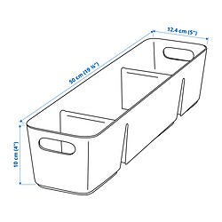 Ilustración de medidas - UPPDATERA caja