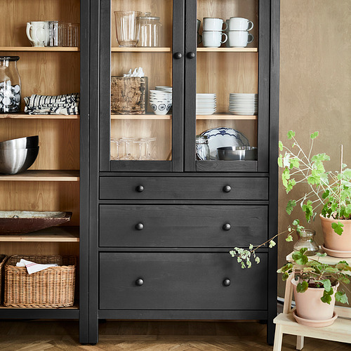 HEMNES, storage combination with doors/drawers. 3 of 6 open dialog