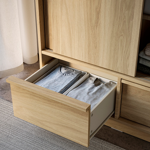 ANKARUDDEN, wardrobe with sliding doors. 5 of 8 open dialog