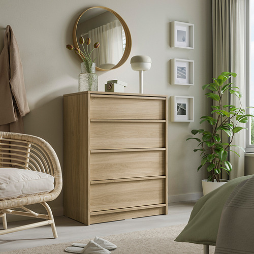 ANKARUDDEN, 4-drawer dresser. 2 of 6 open dialog