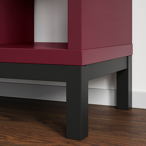Measurement Illustration - KALLAX shelving unit with underframe
