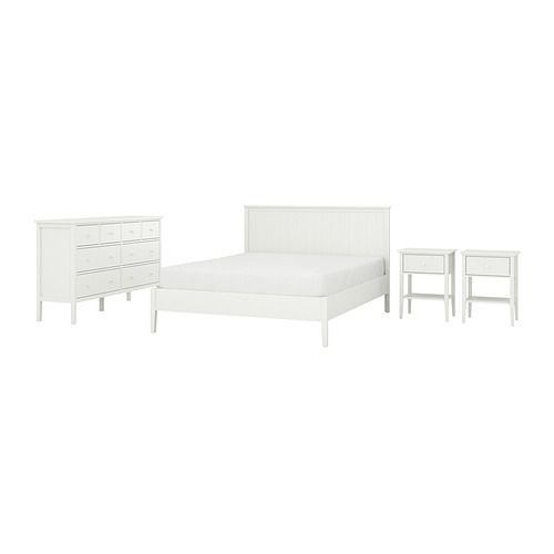 GULLABERG, bed with chest of drawers and 2 nightstands. 1 of 11 open dialog