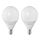 Select colour variation: E12 250 lm 2700K globe opal