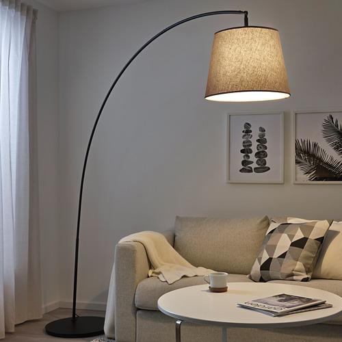 SKOTTORP / SKAFTET, lámpara de piso, arco. 2 de 5 abrir diálogo
